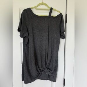 Gray Women's Tunic Top